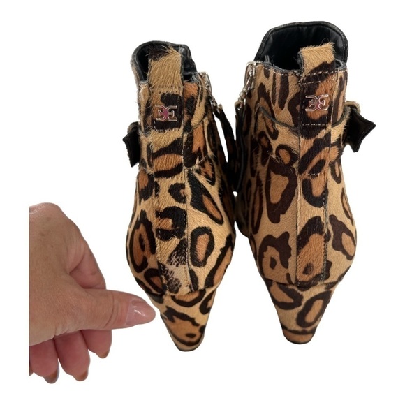 Sam Edelman Mandi Animal Print Bootie Size 7.5 M - Picture 15 of 15